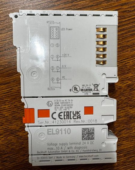  Beckhoff EL9110