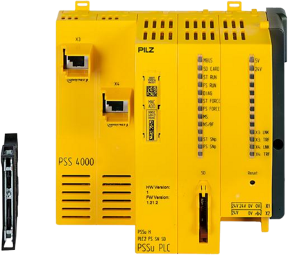 Pilz 312077 PSSu H PLC2 FS SN SD