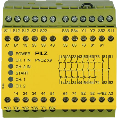 Pilz 774609 PNOZ X9 24VAC 24VDC 7n/o 2 n/c 2so