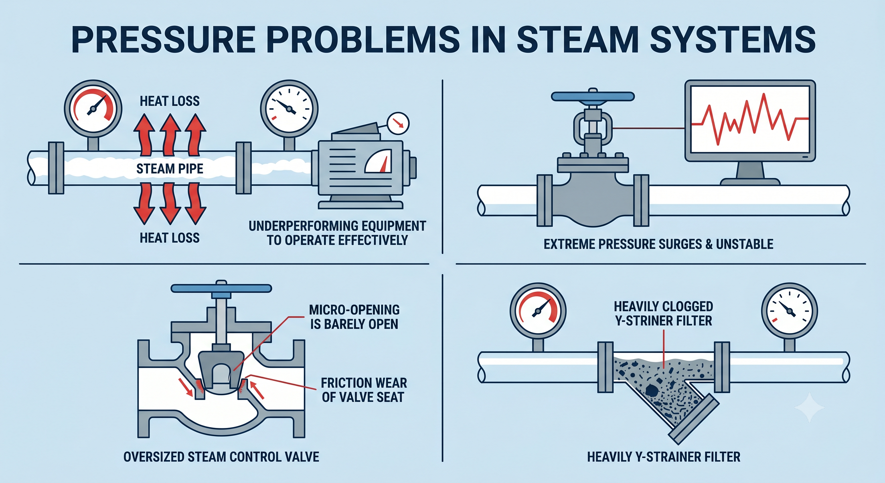 PRESSURE_PROBLEMS_IN_STEAM_SYSTEMS PRESSURE_PROBLEMS_IN_STEAM_SYSTEMS