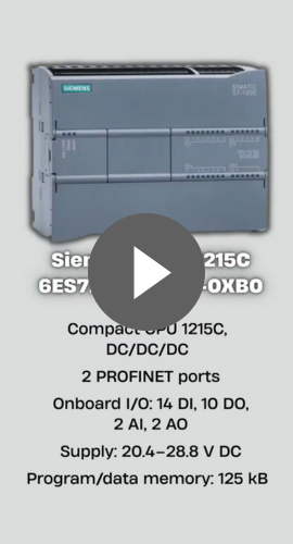 Siemens 6ES7215-1AG40-0XB0
