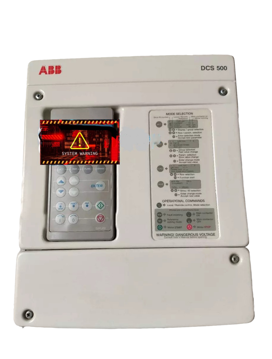 ABB DCS 500 fault codes