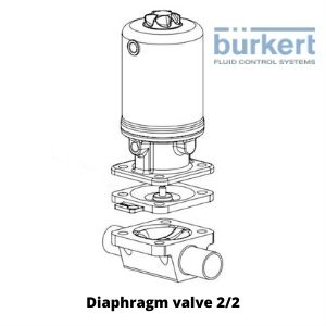 Burkert diaphragm valve image
