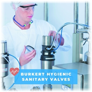 Burkert sanitary hygienic valve photo
