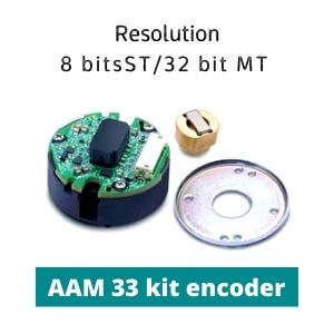 Magnetic high resolution kit encoder
